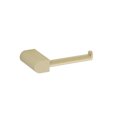 Duro Toilet Roll Holder - Brushed Brass